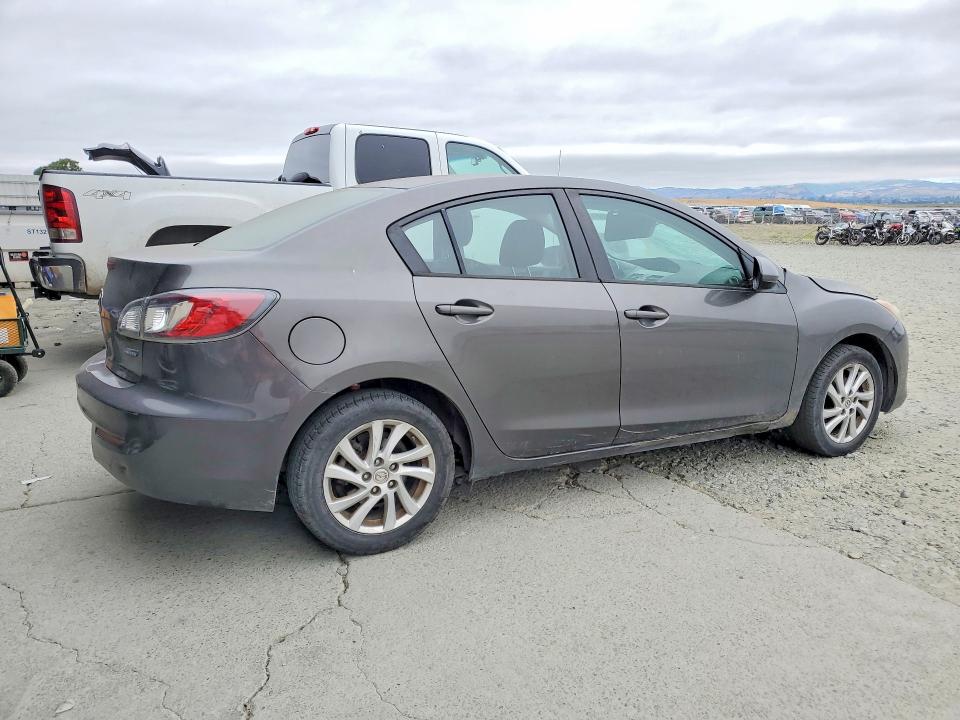 2012 Mazda 3 VIN JM1BL1V75C1699751 COPART salvage auction — FRONT END, Ca - Salvage Certificate, sold $125 on 2026-07-02 (photo 3)