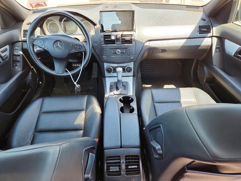 2009 Mercedes-benz C-klasse VIN WDDGF81X69F204647 COPART salvage auction — FRONT END, Nj - Cert Of Title-Salvage, sold $375 on 2026-07-07 (photo 8)