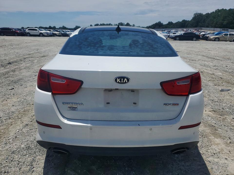 2015 Kia Optima VIN 5XXGN4A7XFG433190 COPART salvage auction — MECHANICAL, Salvage Title, sold $825 on 2026-07-22 (photo 6)