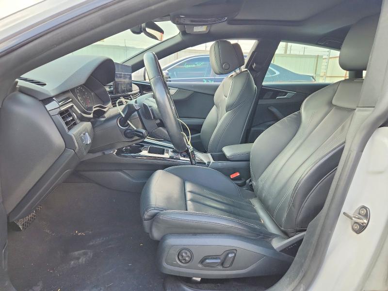 2022 Audi A5 VIN WAUDACF54NA008829 COPART salvage auction — FRONT END, Tx - Salvage Vehicle Title, sold $7,800 on 2026-07-24 (photo 7)