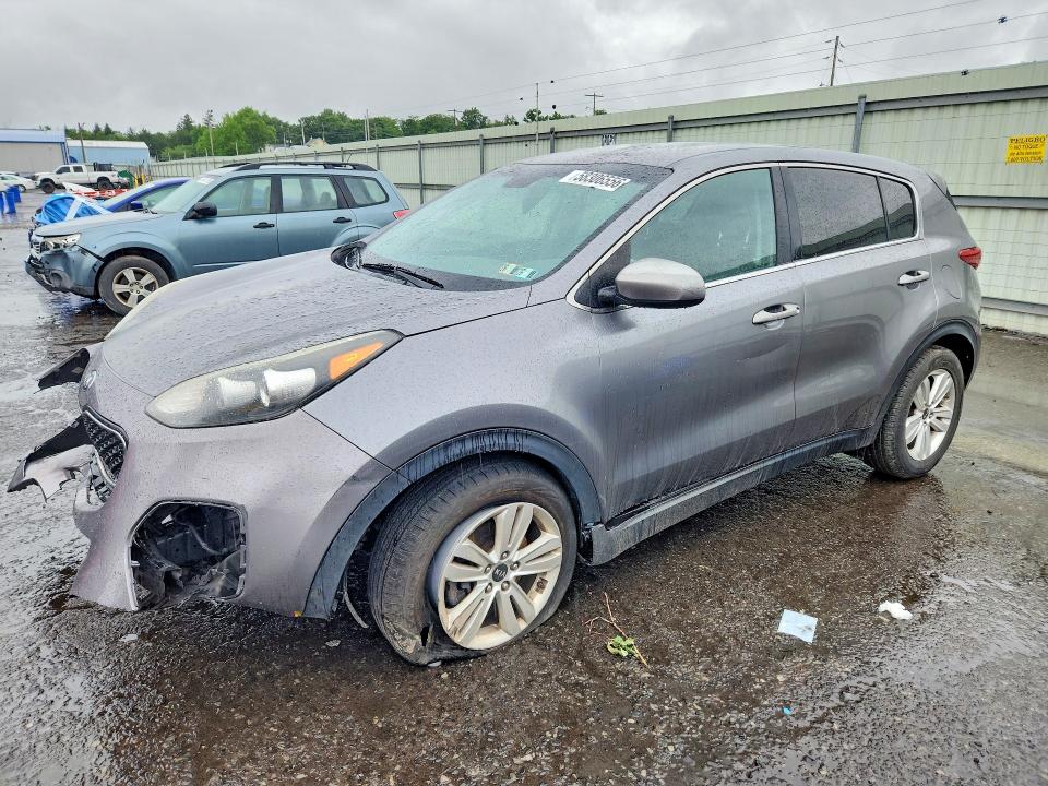 2017 Kia VIN KNDPM3AC0H7132420 COPART salvage auction — FRONT END, Pa - Certificate Of Salvage, sold $2,550 on 2026-07-26 (photo 1)