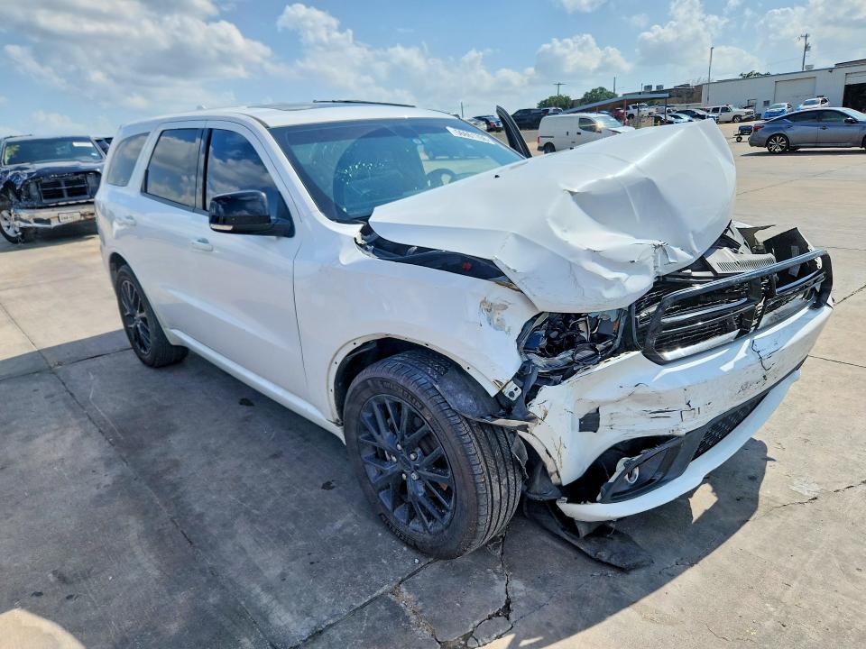 2015 Dodge Durango VIN 1C4RDHDGXFC860853 COPART salvage auction — FRONT END, Tx - Salvage Vehicle Title, sold $1,000 on 2026-07-02 (photo 4)
