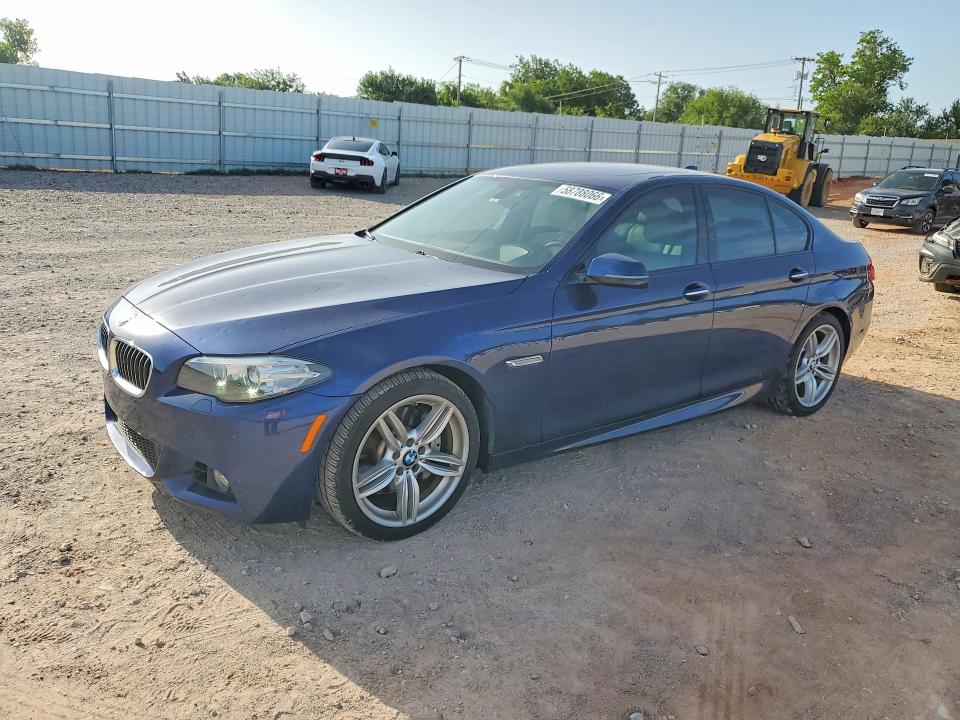 2016 BMW 5er VIN WBA5B1C59GG134422 COPART salvage auction — HAIL, Ok - Cert Of Title-Salvage, sold $300 on 2026-07-21 (photo 1)