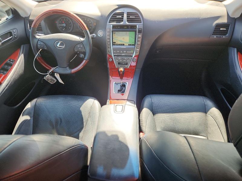 2007 Lexus ES VIN JTHBJ46G972080350 COPART salvage auction — REAR END, Or - Salvage Title Certificate, sold $100 on 2026-07-22 (photo 8)