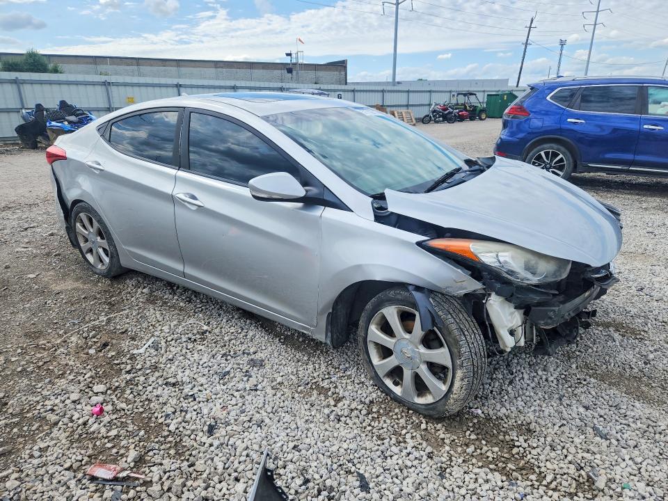 2013 Hyundai Elantra VIN 5NPDH4AE6DH331461 COPART salvage auction — FRONT END, OH - CERT OF TITLE-SALVAGE, sold $475 on 2026-07-02 (photo 4)