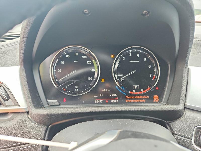 2018 BMW X2 VIN WBXYJ5C39JEF79129 COPART salvage auction — FRONT END, Ar - Certificate Of Title, sold $4,900 on 2026-07-28 (photo 9)