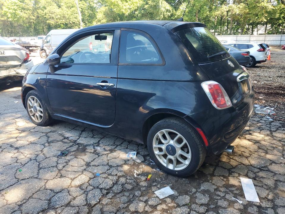2013 Fiat 500 VIN 3C3CFFAR7DT534296 COPART salvage auction — FRONT END, Mt - Certificate Of Title, sold $650 on 2026-07-10 (photo 2)