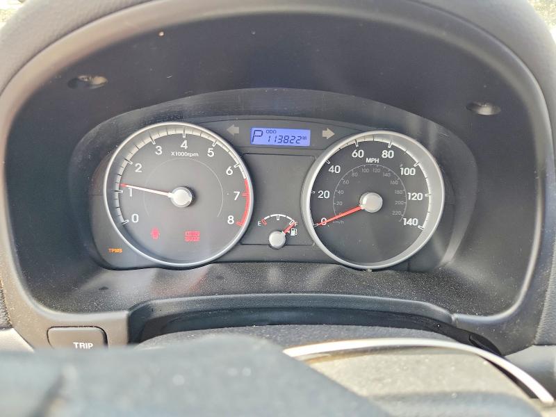 2011 Hyundai Accent VIN KMHCM3AC0BU192572 COPART salvage auction — FRONT END, NM - CERT OF TITLE-SALVAGE (P), sold $250 on 2026-07-09 (photo 9)