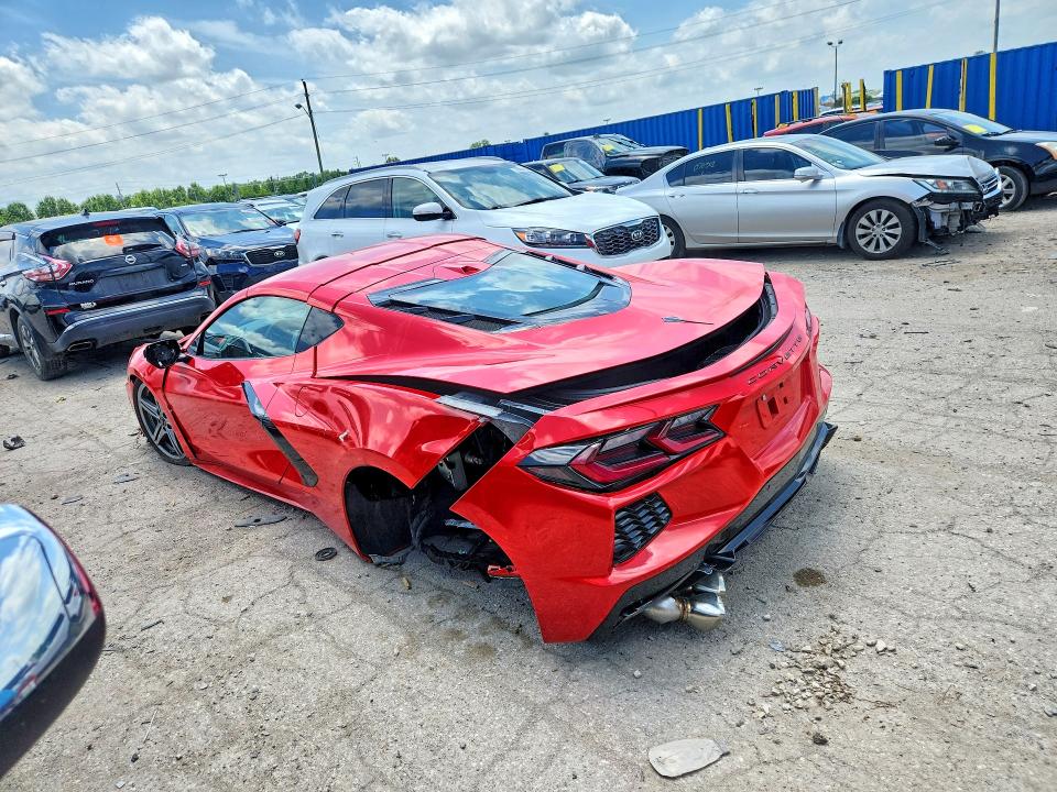 2026 Chevrolet Corvette VIN 1G1YC2D45T5111193 COPART salvage auction — MINOR DENT/SCRATCHES, In - Certificate Of Title, sold $39,500 on 2026-07-27 (photo 2)
