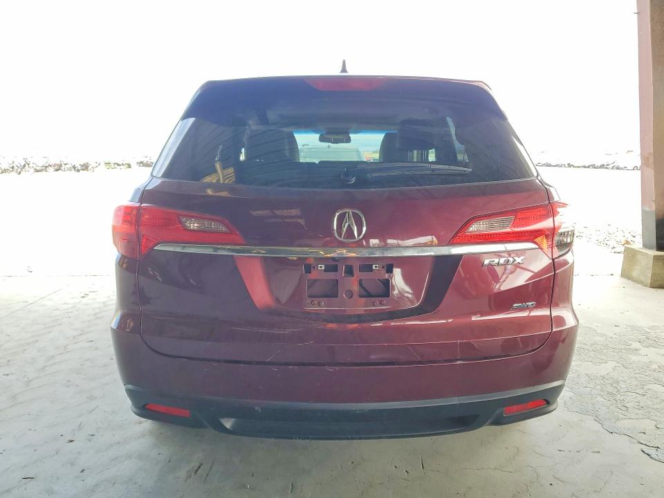 2013 Acura Rdx VIN 5J8TB4H51DL009181 COPART salvage auction — FRONT END, Ca - Salvage Certificate, sold $125 on 2026-07-09 (photo 6)