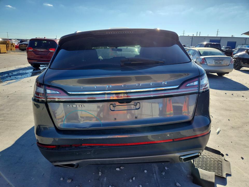 2023 Lincoln Nautilus VIN 2LMPJ6K90PBL15870 COPART salvage auction — FRONT END, TX - CERTIFICATE OF TITLE, sold $5,200 on 2026-09-29 (photo 6)