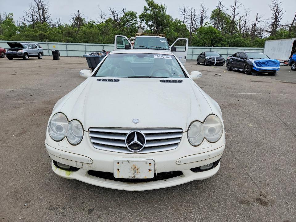 2003 Mercedes-benz Sl-class VIN WDBSK75F33F034765 COPART salvage auction — MECHANICAL, Ny - Cert Of Title-Rebuilt Salvage, sold $2,250 on 2026-07-27 (photo 5)