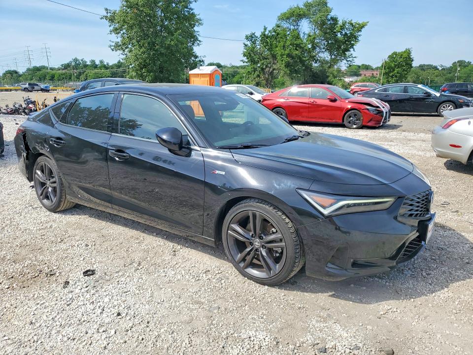 2024 Acura Integra VIN 19UDE4H3XRA009872 COPART salvage auction — REAR END, Md - Cert Of Salvage > 75% Damage, sold $11,200 on 2026-09-01 (photo 4)