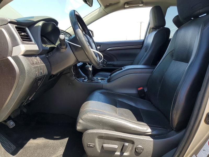 2014 Toyota VIN 5TDDKRFH7ES069608 COPART salvage auction — FRONT END, Ca - Salvage Certificate, sold $4,850 on 2026-07-13 (photo 7)