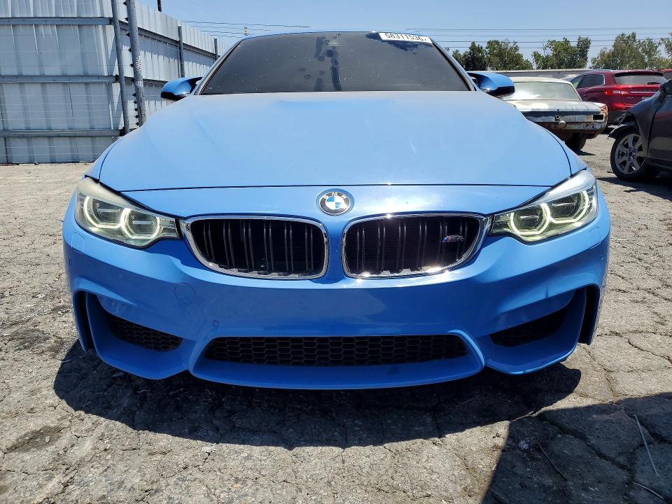 2016 BMW M4 VIN WBS3U9C55GP970157 COPART salvage auction — REAR END, CA - SALVAGE CERTIFICATE, sold $21,400 on 2026-08-27 (photo 5)