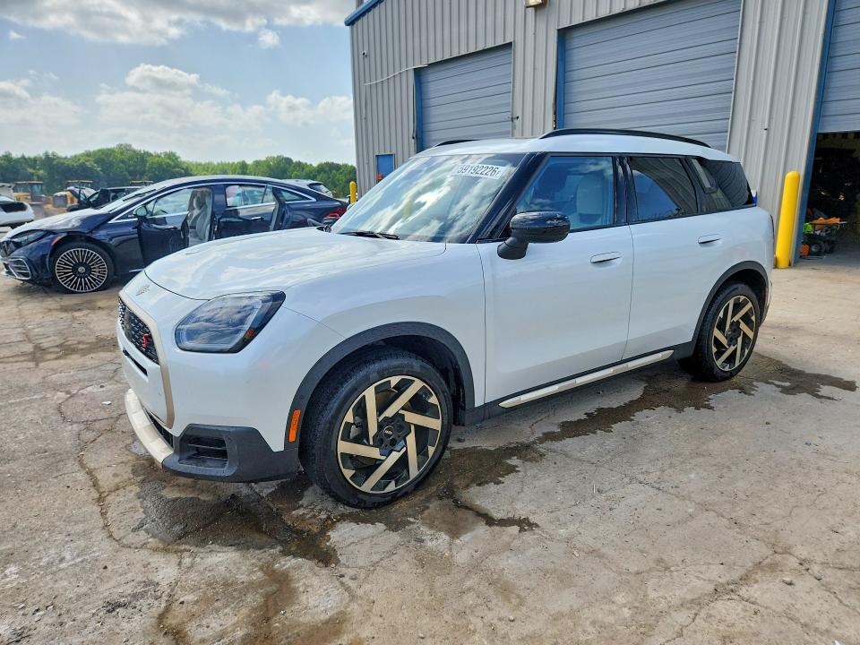 2025 Mini Countryman VIN WMZ23GA01S7S66659 COPART salvage auction — WATER/FLOOD, Tn - Salvage Cert-Water Damage, sold $16,700 on 2026-07-28 (photo 1)