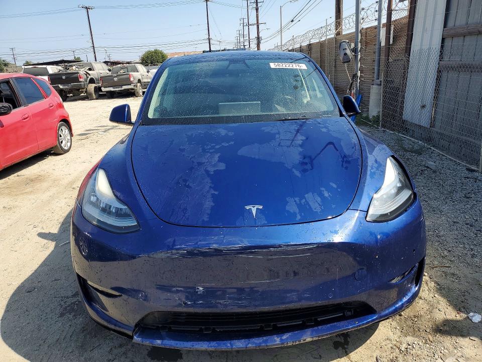2022 Tesla Model y VIN 7SAYGDEE7NF363109 COPART salvage auction — REAR END, Ca - Salvage Certificate, sold $5,600 on 2026-07-02 (photo 5)