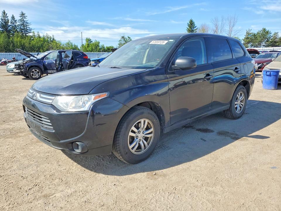 2014 Mitsubishi VIN JA4AZ2A30EZ600514 COPART salvage auction — FRONT END, On - Permit No Brand - Unfit, sold $1,100 on 2026-07-07 (photo 1)