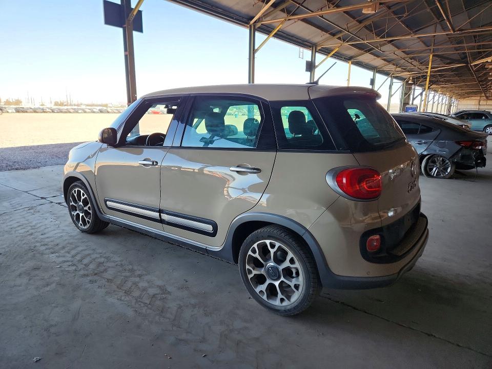 2014 Fiat 500 VIN ZFBCFADH4EZ019738 COPART salvage auction — MECHANICAL, Az - Certificate Of Title, sold $925 on 2026-07-08 (photo 2)