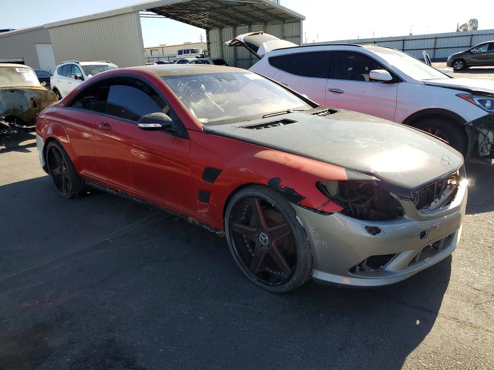 2008 Mercedes-benz Cl-class VIN WDDEJ71X68A014438 COPART salvage auction — FRONT END, CA - DIS/DLR/EXP ONLY CLEAN TITLE (P), sold $100 on 2026-07-13 (photo 4)