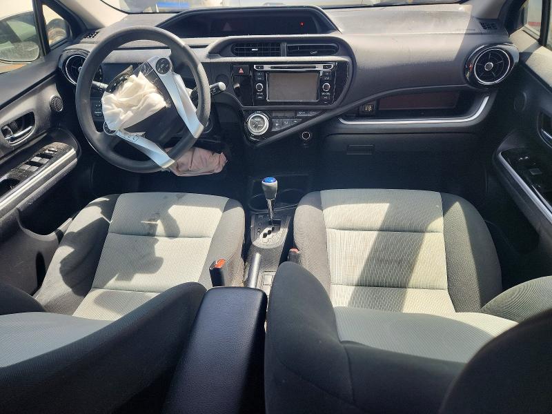 2016 Toyota Prius VIN JTDKDTB37G1125717 COPART salvage auction — FRONT END, Ca - Salvage Certificate, sold $1,300 on 2026-07-02 (photo 8)