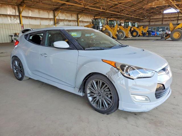 2013 Hyundai Veloster VIN KMHTC6ADXDU153407 COPART salvage auction — FRONT END, Az - Cert Of Title-Previous Salvage, sold $750 on 2026-07-06 (photo 4)