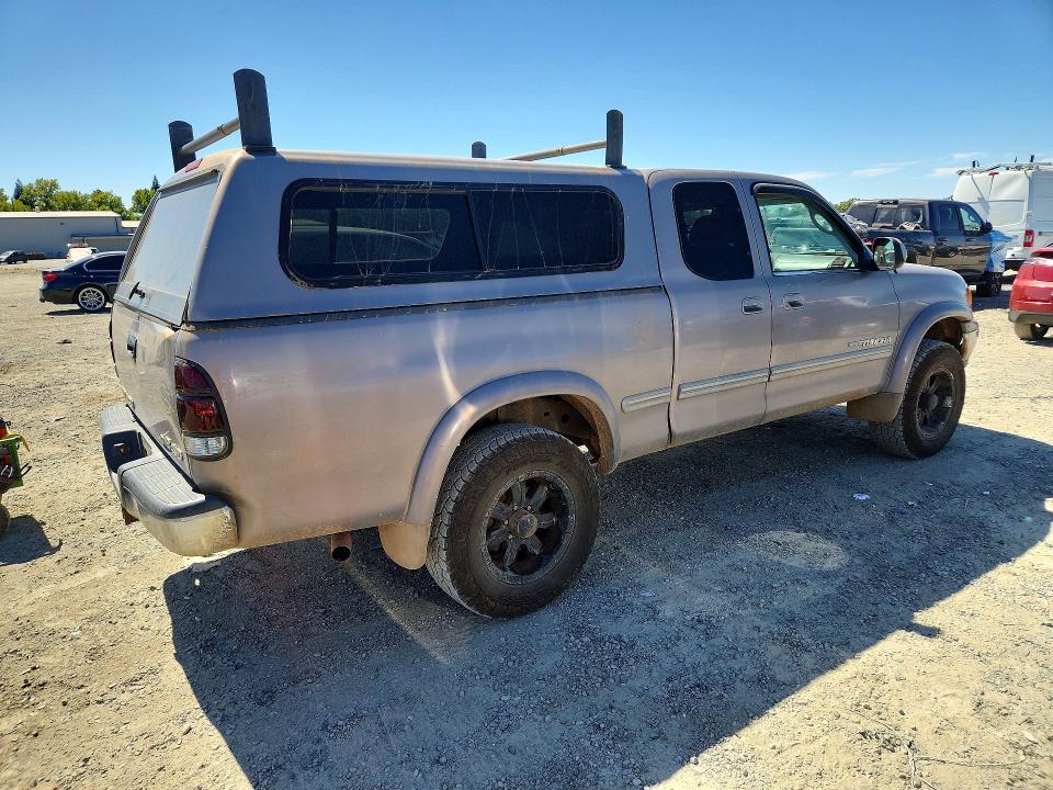 2002 Toyota Tundra VIN 5TBBT48102S246639 COPART salvage auction — VANDALISM, Ca - Salvage Certificate, sold $1,500 on 2026-07-14 (photo 3)