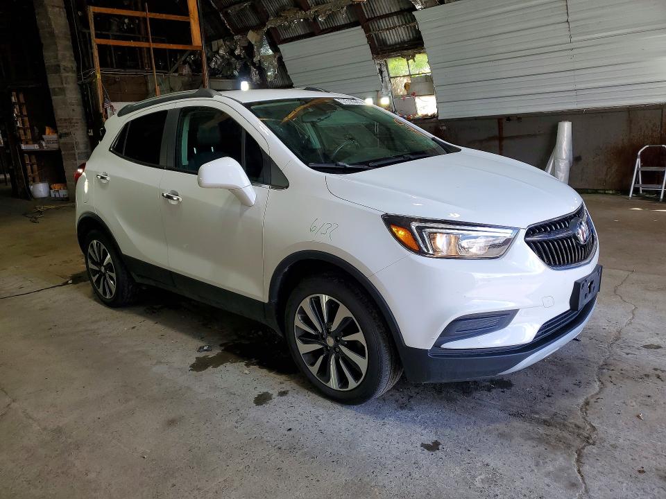 2021 Buick Encore VIN KL4CJESB1MB341000 COPART salvage auction — SIDE, Ny - Mv-907A Salvage Certificate, sold $1,450 on 2026-07-22 (photo 4)