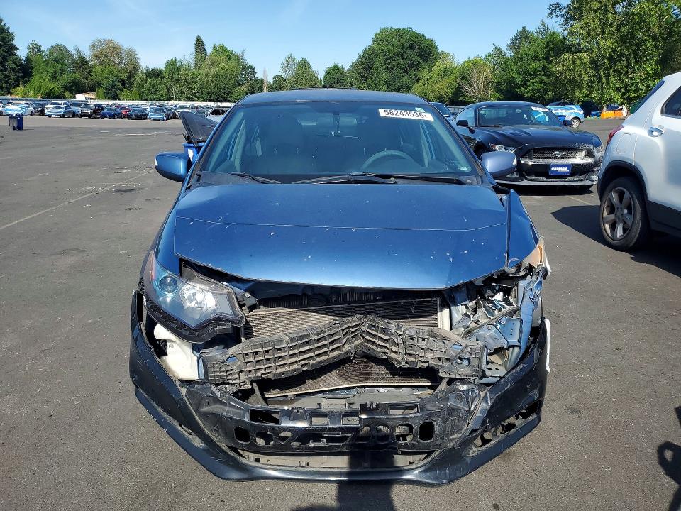 2010 Honda Insight VIN JHMZE2H77AS030767 COPART salvage auction — FRONT END, Or - Salvage Title Certificate, sold $275 on 2026-07-27 (photo 5)