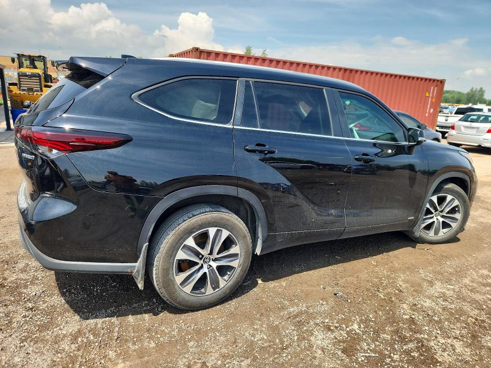 2024 Toyota VIN 5TDKBRCH7RS144454 COPART salvage auction — FRONT END, On - Permit Salvage, sold $650 on 2026-07-21 (photo 3)