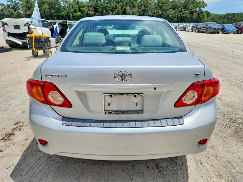 2009 Toyota Corolla VIN JTDBL40E499088014 COPART salvage auction — REAR END, Fl - Certificate Of Destruction, sold $1,950 on 2026-07-14 (photo 6)
