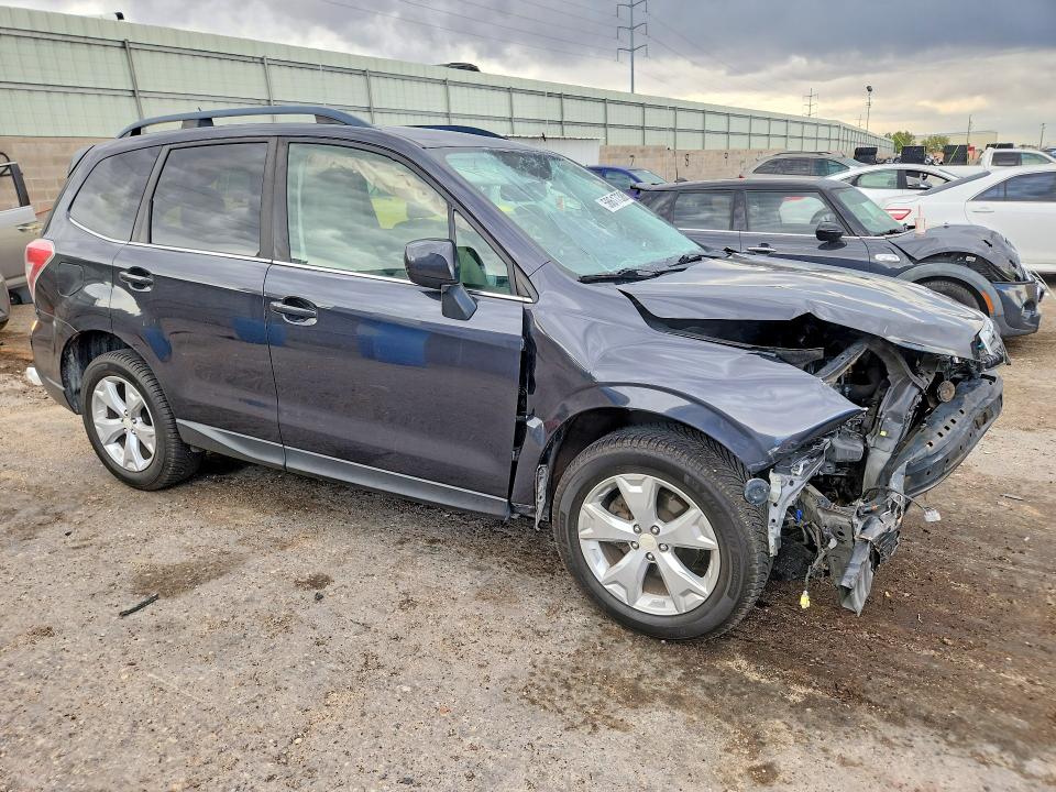 2014 Subaru Forester VIN JF2SJAJC5EH525845 COPART salvage auction — FRONT END, Nm - Cert Of Title-Salvage, sold $450 on 2026-07-09 (photo 4)
