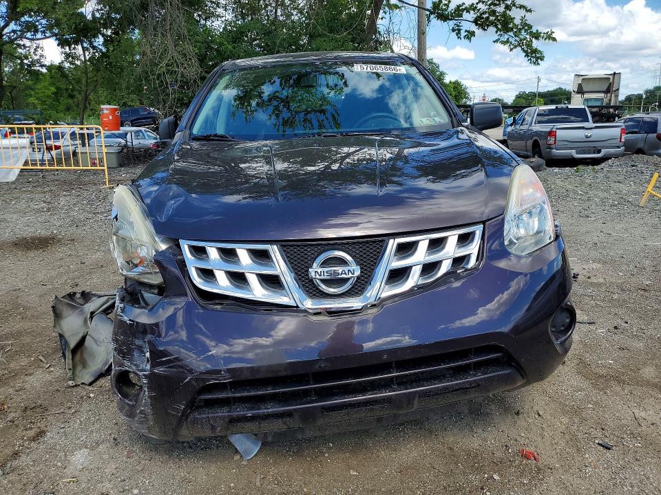 2013 Nissan Rogue VIN JN8AS5MV6DW610297 COPART salvage auction — FRONT END, Id - Salvage Certificate Of Title, sold $125 on 2026-07-30 (photo 5)