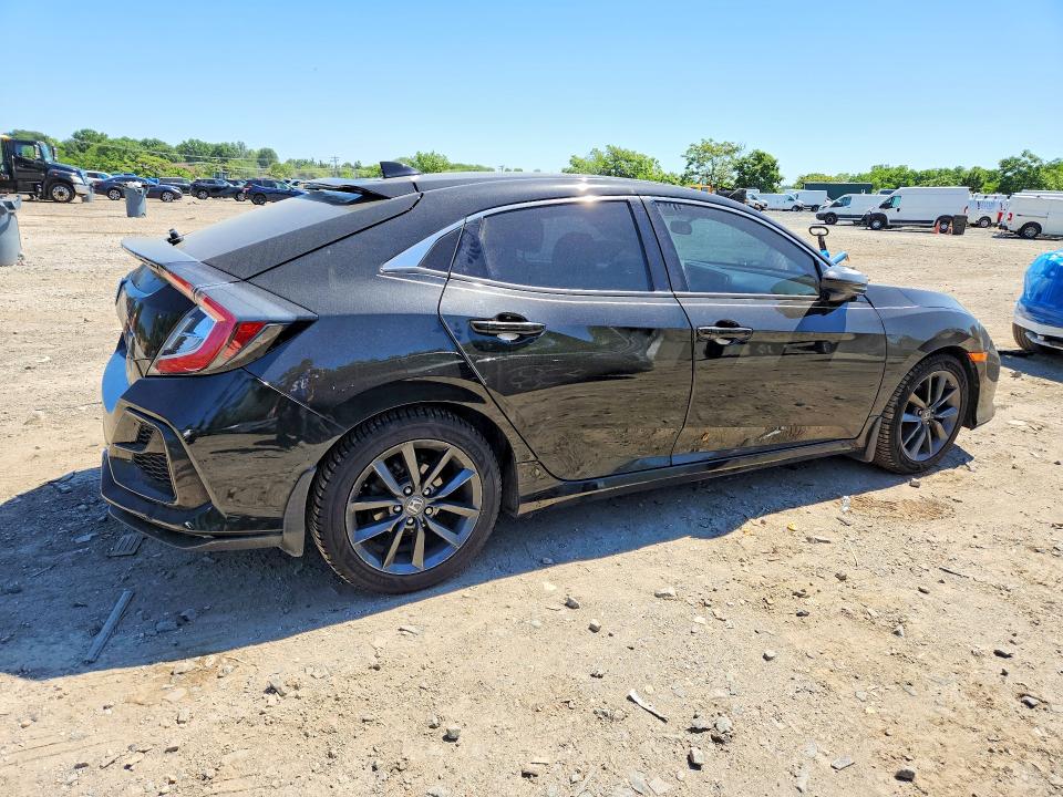 2020 Honda Civic VIN SHHFK7H6XLU407561 COPART salvage auction — SIDE, Md - Cert Of Salvage > 75% Damage, sold $3,600 on 2026-07-07 (photo 3)