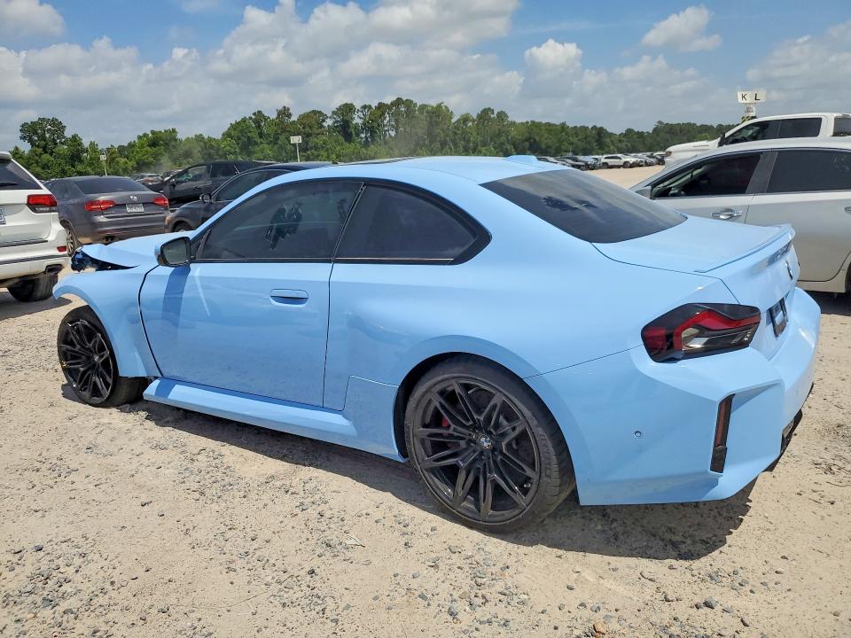 2024 BMW M2 VIN 3MF13DM02R8D94517 COPART salvage auction — FRONT END, Tx - Salvage Vehicle Title, sold $26,500 on 2026-07-10 (photo 2)