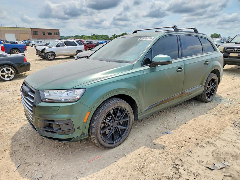 2018 Audi Q7 VIN WA1VAAF70JD000226 COPART salvage auction — NORMAL WEAR, KS - CERTIFICATE OF TITLE, sold $4,100 on 2026-07-30 (photo 1)