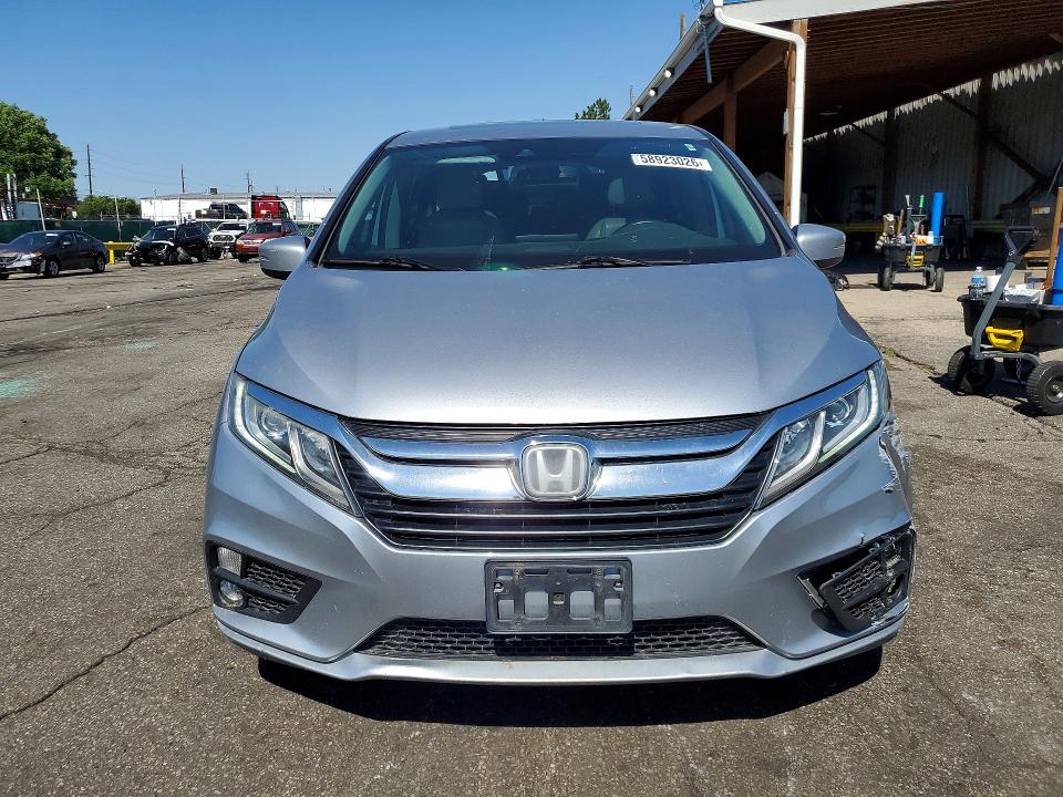 2019 Honda Odyssey VIN 5FNRL6H79KB006998 COPART salvage auction — REAR END, Co - Public - Salvage Title, sold $275 on 2026-07-28 (photo 5)