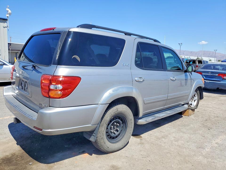 2002 Toyota Sequoia VIN 5TDZT34A52S118323 COPART salvage auction — FRONT END, Id - Salvage Certificate Of Title, sold $1,050 on 2026-07-28 (photo 3)