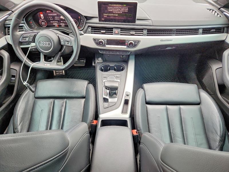 2018 Audi A5 VIN WAUFNCF57JA075772 COPART salvage auction — SIDE, On - Permit No Brand - Unfit, sold $8,500 on 2026-07-14 (photo 8)