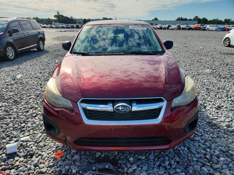 2014 Subaru VIN JF1GJAA63EH021279 COPART salvage auction — FRONT END, Ny - Certificate Of Title, sold $925 on 2026-07-08 (photo 5)