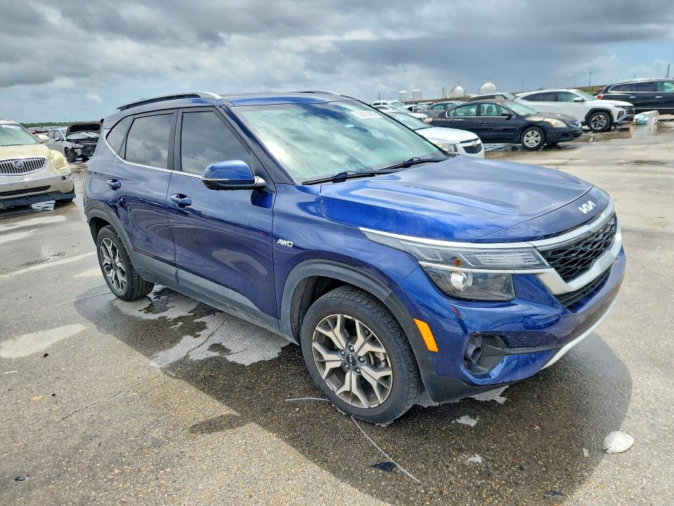 2022 Kia VIN KNDERCAA4N7311126 COPART salvage auction — REAR END, La - Cert Of Title-Salvage, sold $4,300 on 2026-07-29 (photo 4)