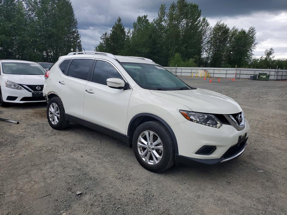 2015 Nissan Rogue VIN KNMAT2MT9FP559414 COPART salvage auction — REAR END, Wa - Bill Of Sale, sold $1,050 on 2026-07-27 (photo 4)