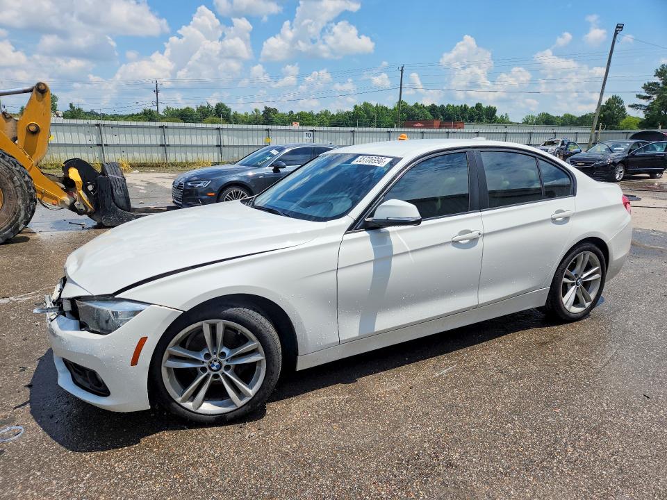 2017 BMW 3er VIN WBA8E1G57HNU15355 COPART salvage auction — FRONT END, Al - Cert Of Title-Salvage Title, sold $2,650 on 2026-07-09 (photo 1)