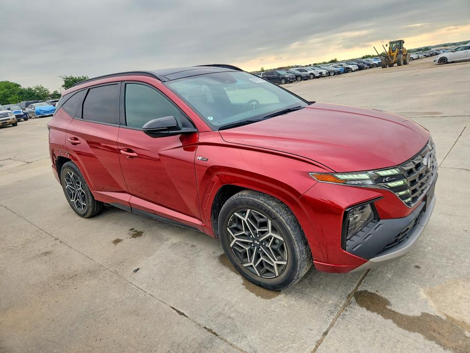 2023 Hyundai Tucson VIN KM8JF3AE0PU206061 COPART salvage auction — REAR END, Tx - Salvage Vehicle Title, sold $10,200 on 2026-07-02 (photo 4)