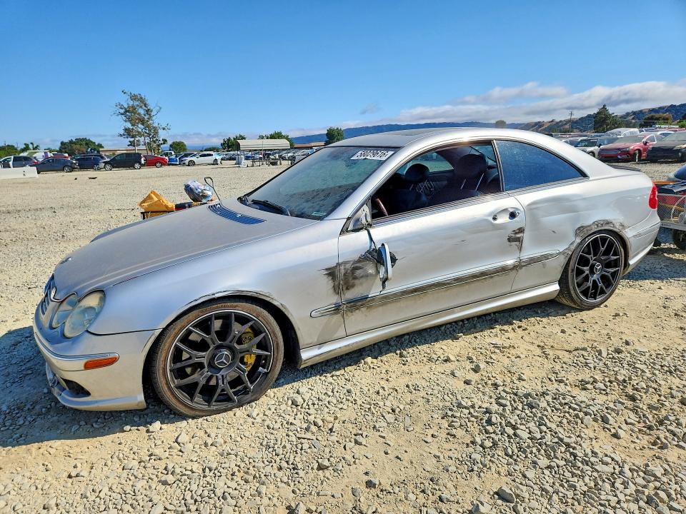2005 Mercedes-benz Clk-klasse VIN WDBTJ75JX5F133694 COPART salvage auction — SIDE, Ca - Salvage Certificate, sold $475 on 2026-08-20 (photo 1)