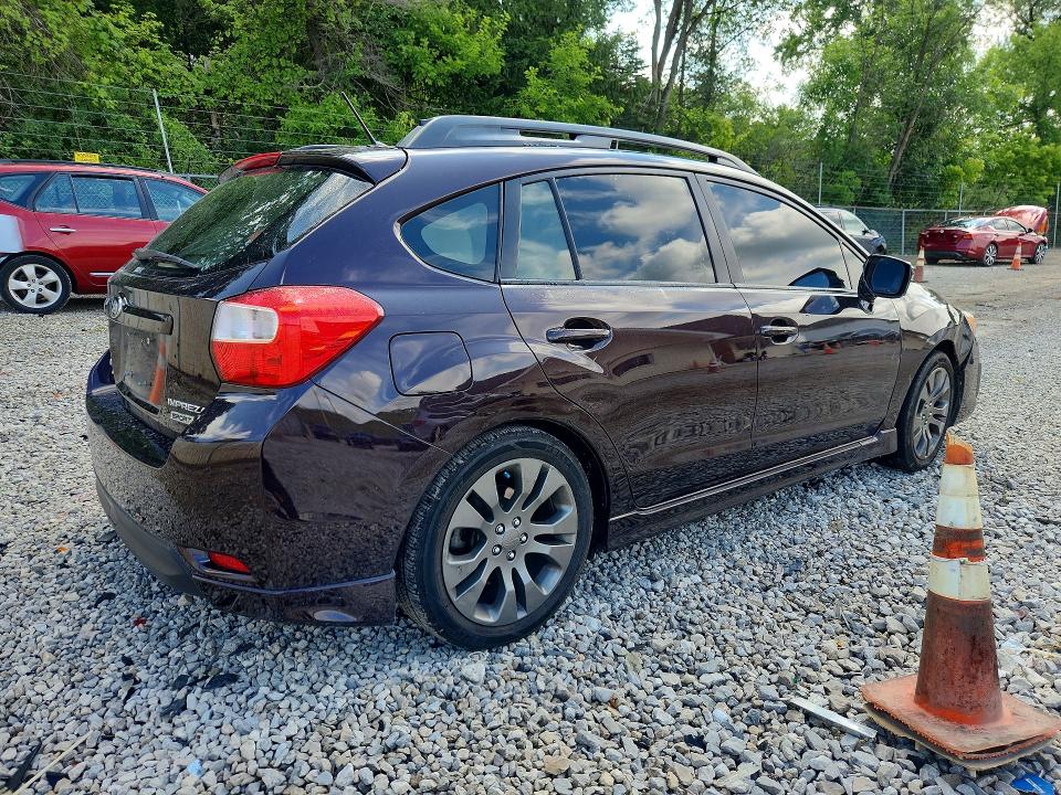 2013 Subaru Impreza VIN JF1GPAL69DH213350 COPART salvage auction — FRONT END, Oh - Cert Of Title-Salvage, sold $650 on 2026-07-15 (photo 3)
