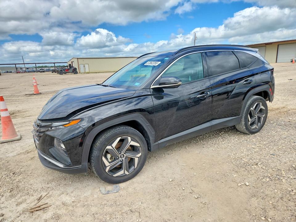 2022 Hyundai Tucson VIN KM8JECA13NU069646 COPART salvage auction — FRONT END, Tx - Salvage Vehicle Title, sold $4,600 on 2026-07-22 (photo 1)