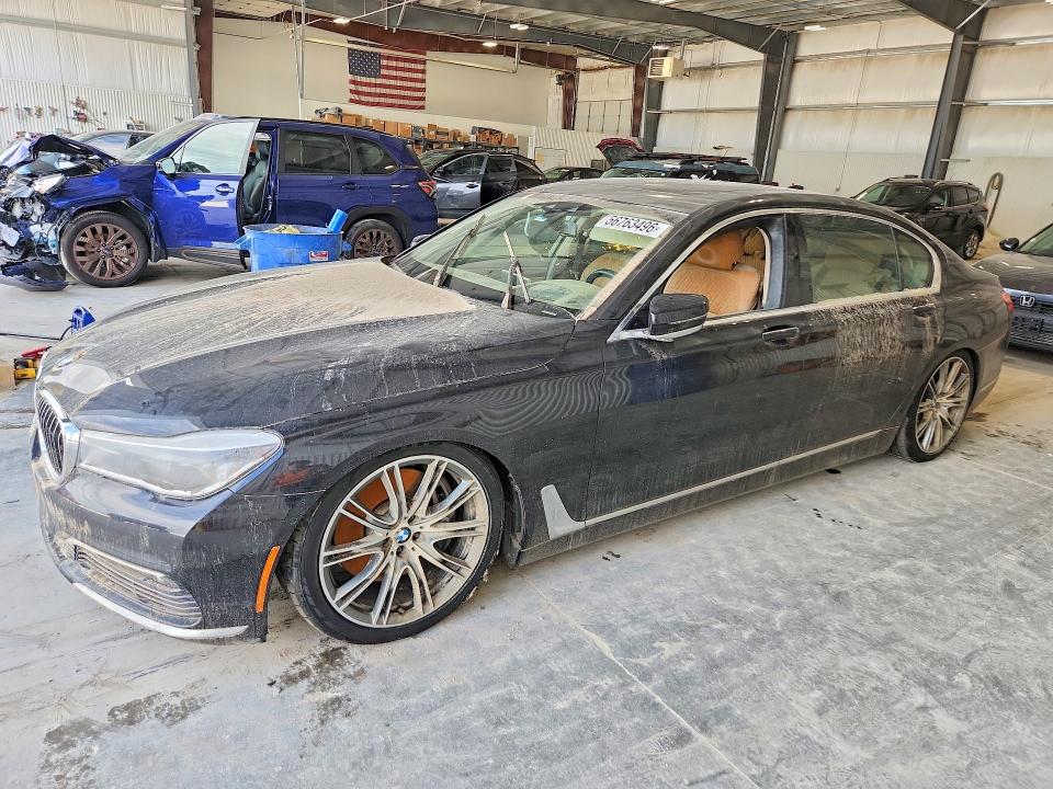 2016 BMW 7er VIN WBA7F2C51GG419523 COPART salvage auction — WATER/FLOOD, Ne - Cert Of Title-Salvage, sold $2,100 on 2026-08-18 (photo 1)