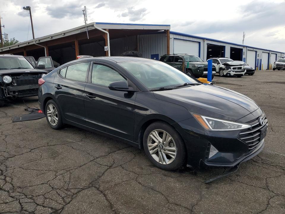 2019 Hyundai Elantra VIN 5NPD84LF1KH424309 COPART salvage auction — FRONT END, Co - Salvage Title, sold $2,450 on 2026-07-09 (photo 4)