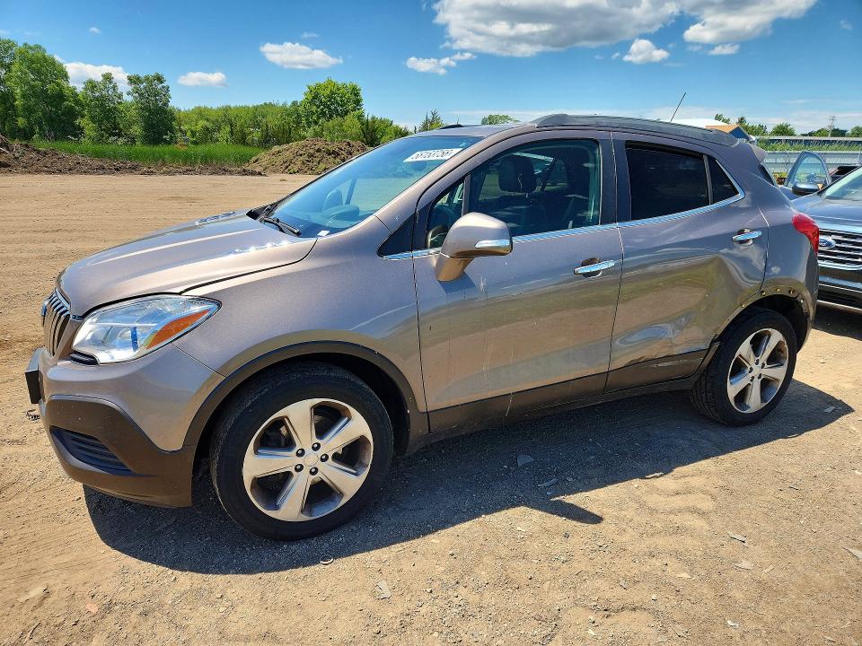 2015 Buick Encore VIN KL4CJESB1FB135601 COPART salvage auction — ROOF, Oh - Certificate Of Title, sold $475 on 2026-07-17 (photo 1)